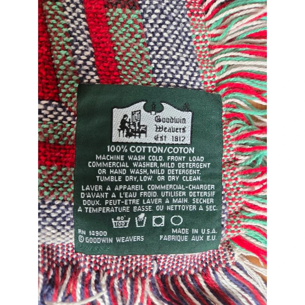 Goodwin Weavers Nutcracker Christmas Woven Throw Blanket Tapestry 49x67 Holiday
